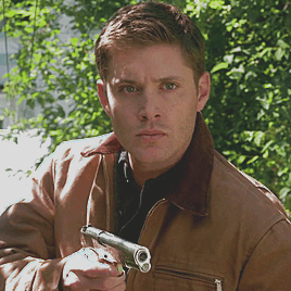 Tumblr thinks Dean's blowing his Colt, I imagine